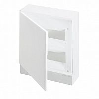Распределительный шкаф Basic E, 24 мод., IP40, навесной, пластик, белая дверь, с клеммами |  код. BEW401224 |  ABB